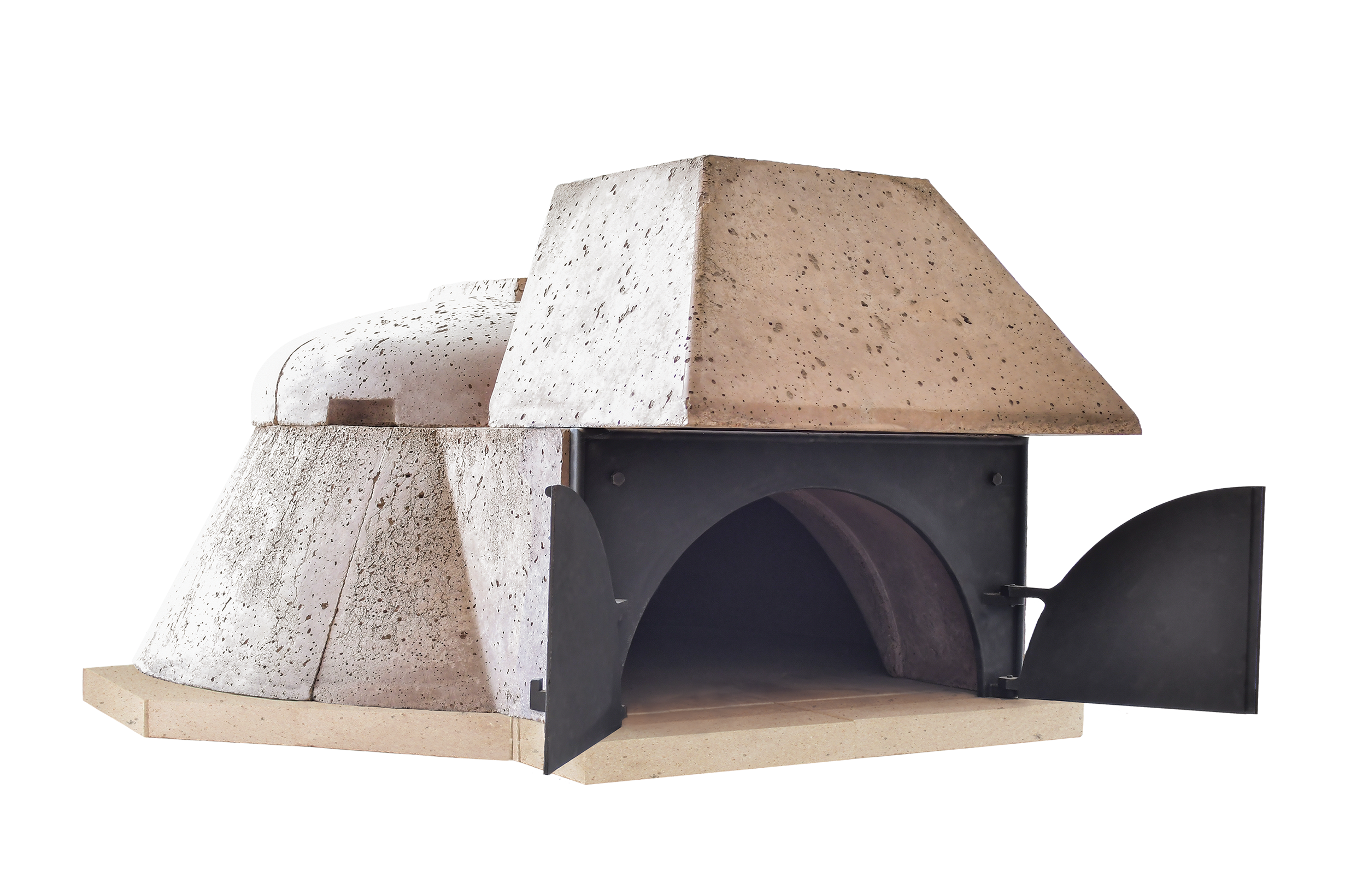 Compacte doe-het-zelf houtoven